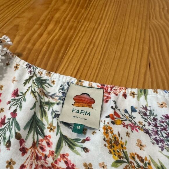 FARM RIO Delicate Forest Scarves Mini-Dress Women’s Size MED - Picture 7 of 16